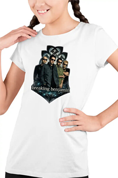 OEM Παιδικό κοριτσίστικο μπλουζάκι Breaking Benjamin Rock