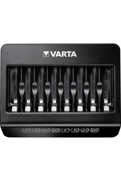 Varta LCD Мулти-плюс зарядно устройство за 8 Ni-MH AA/AAA батерии, черно