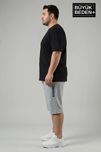 Superlife Big Size Men's Capri Shorts Brooklyn Printed Comfortable Fit 3Xl-6X...