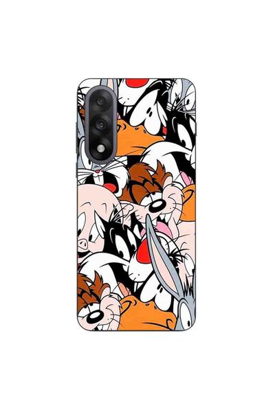 OEM Husa compatibila cu OnePlus Nord 5 Silicon Gel Tpu Model Looney Tunes