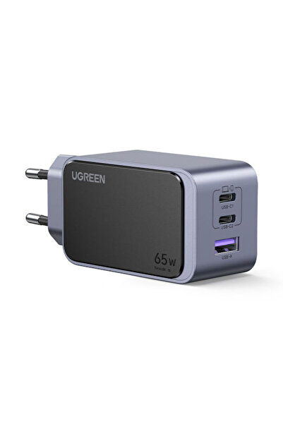 Ugreen Φορτιστής χωρίς καλώδιο GaN με θύρα USB-A και 2 θύρες USB-C, Παροχή ισ...