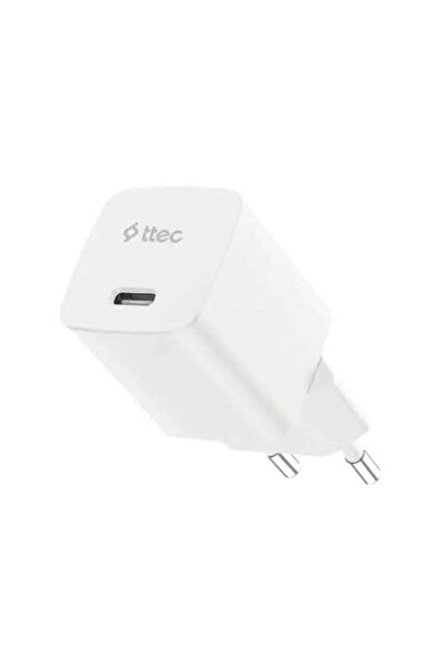 Ttec Ασύρματος Φορτιστής GaN με Θύρα USB-C, Παροχή Ισχύος 45W, Λευκός, SmartC...