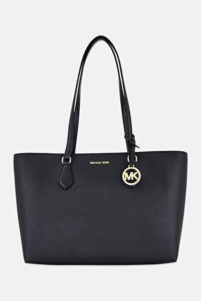 Michael Kors Women Brand Logo Sheila Tote Bag, Black