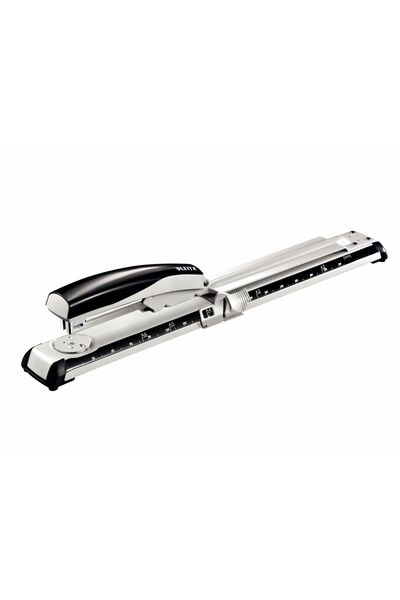Leitz Capsator metalic cu braț lung seria 5560 NeXXt, 40 de coli, 200 de caps...