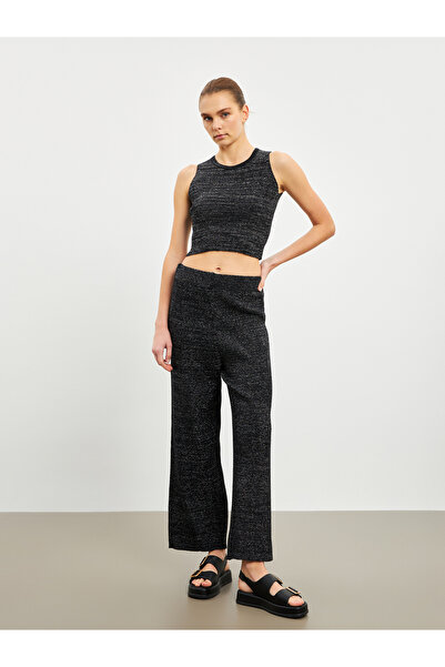 LC Waikiki Pantaloni tricotați de damă cu aspect lucios