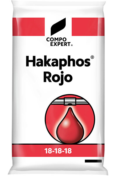 Compo Hakaphos Rojo 18-18-18 + ME İthal NPK Gübresi 25 KG
