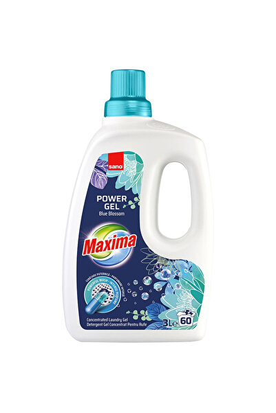 Sano Maxima Blue Blossom Detergent gel concentrat pentru rufe, 60 de spălări,...