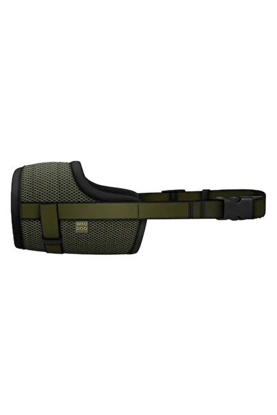 WAUDOG Botniță profesională din plasă pentru câini, mărimea S, kaki