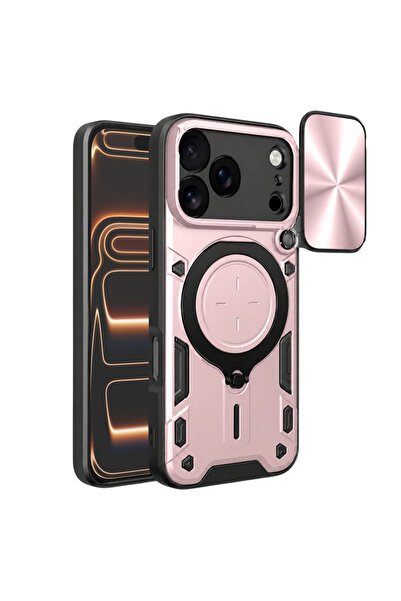 CLICK Husa telefon Click, CamGuard Pro - iPhone 17 Pro Max - Rose Gold