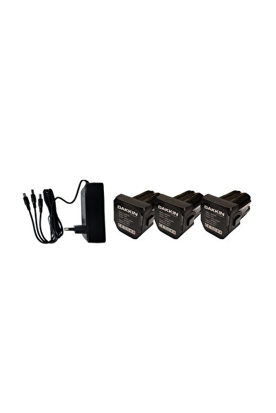 Dakkin K30P Prokit 3 Batarya 14,4V 4,5Ah Şarj Aleti Seti