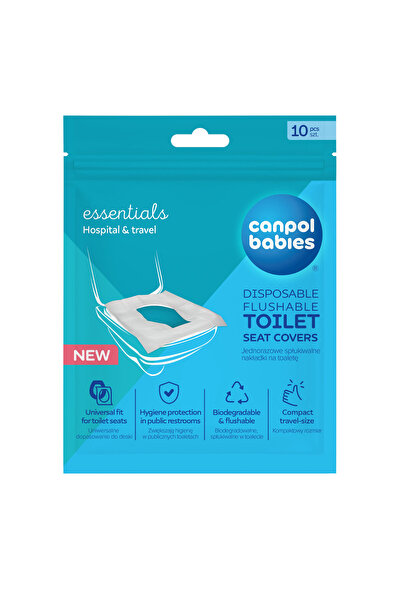 Canpol babies Set 10 protectii igienice de unica folosinta pentru colac toale...