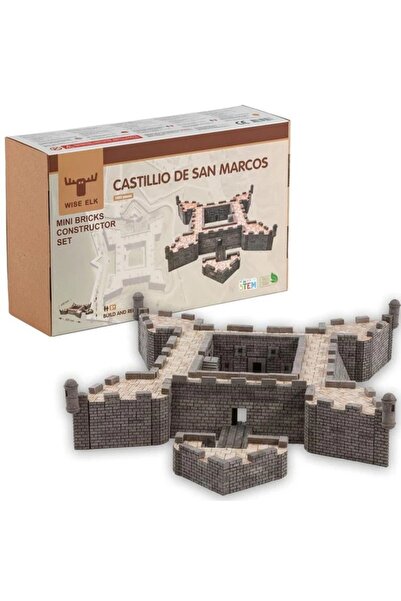 Wise Elk Set constructie caramizi - Castelul San Marcos, 1450 piese reutiliza...