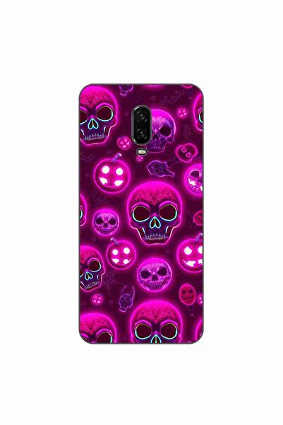 OEM Husa compatibila cu OnePlus 6T Silicon Gel Tpu Model Cyberpunk Halloween