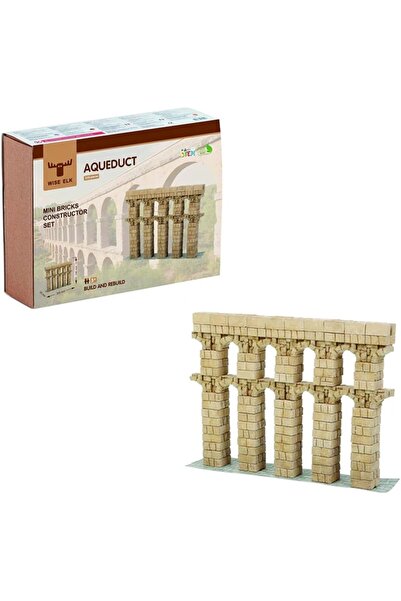 Wise Elk Set constructie caramizi - Apeductul, 220 piese reutilizabile