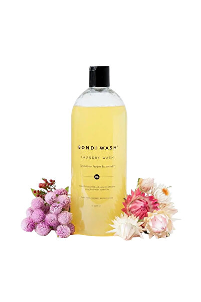 Bondi Wash Detergent de rufe, Bondi Wash, Piper tasmânian și lavandă, 50 de s...