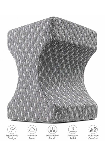 Generic Memory Foam Knee Pillow, Leg Pillow for Side Sleepers Back Pain Sciat...
