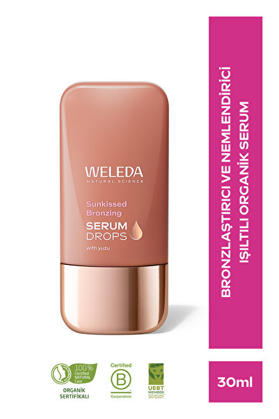 Weleda Sunkissed Bronzing Serum Drops Bronzlaştırıcı ve Nemlendirici Serum 30ml