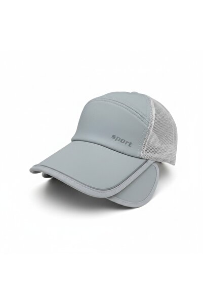 Aware Time Unisex Micro Mesh Cap with Adjustable Open-Back Visor