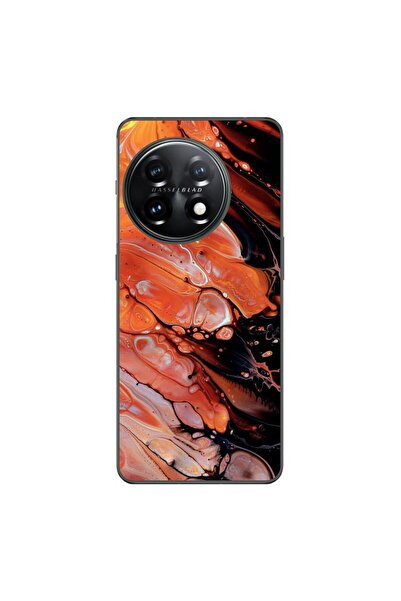 OEM Husa compatibila cu OnePlus 12 Silicon Gel Tpu Model Abstract Lava Flow