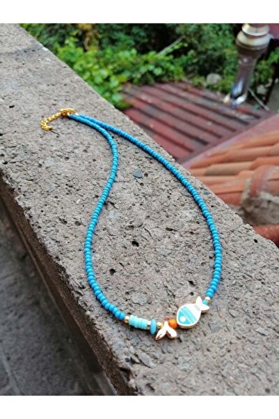 Bozhi Necklace Glass Beads Elegant Gift