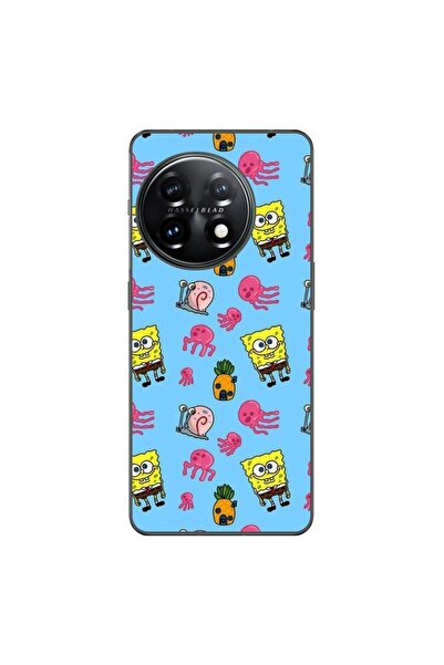 OEM Husa compatibila cu OnePlus 12 Silicon Gel Tpu Model Spongebob Pattern