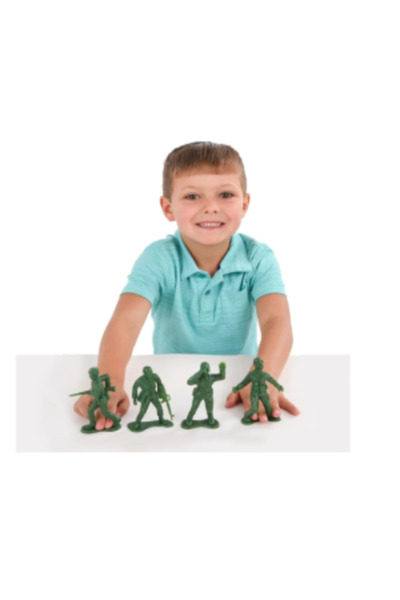 CasaDesteapta.ro Jucarie Set soldati Combat diverse figurine, verde