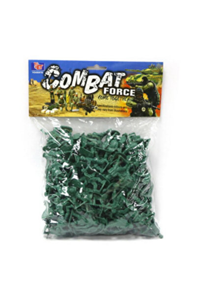 PlayFun Комплект бойни войници (горна и долна част), различни фигурки, зелен ...