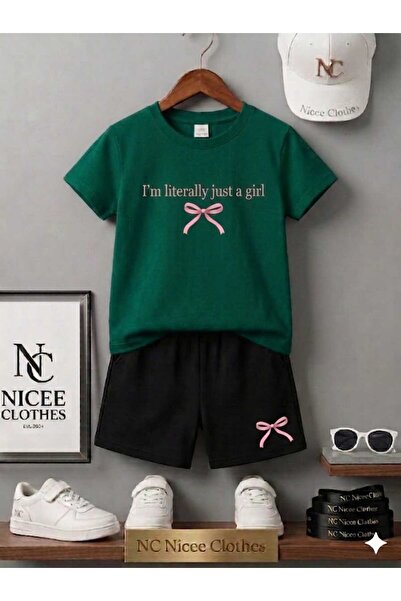 NC Nicee Clothes LETNJA DEČJA MAJICA I KRATKE HLAČE UNISEKS (SA MALIM NAPISOM...