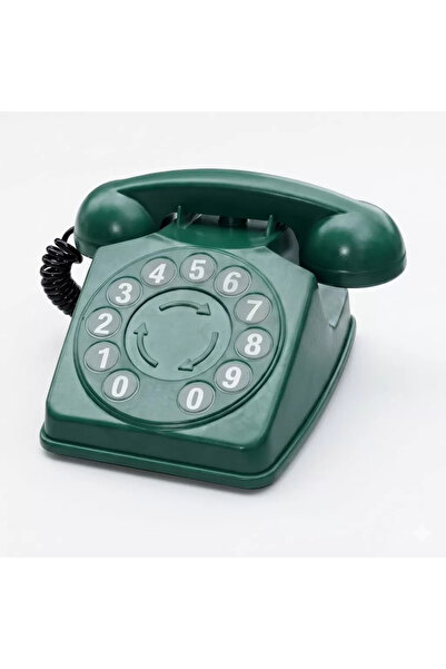 Nemere Vintage Home Retro Çevirmeli Klasik Antika Görünümlü Numaratik Telefon...
