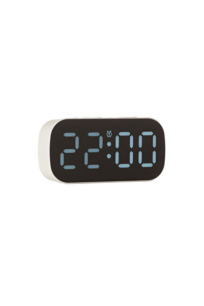 OSIO OCA-3015W ξυπνητήρι με ένδειξη θερμοκρασίας και ημερομηνίας, Άσπρο