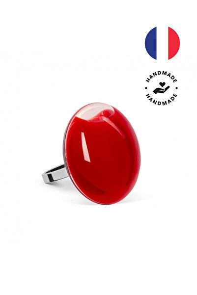 Pylones Glass Ring - Galet - Mini Milk