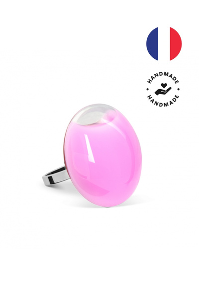 Pylones Glass Ring - Galet - Mini Milk