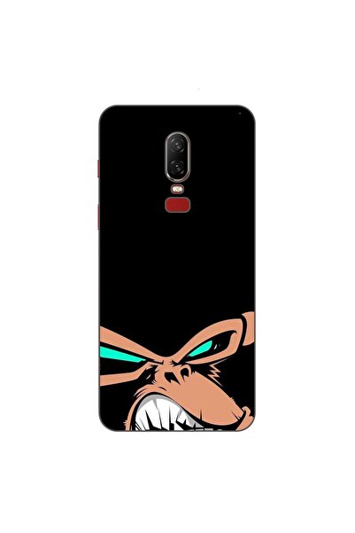 OEM Husa compatibila cu OnePlus 6 Silicon Gel Tpu Model Angry Monkey