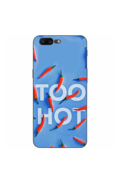 OEM Θήκη συμβατή με OnePlus 5 από σιλικόνη gel TPU με σχέδιο  "Message Too Hot "