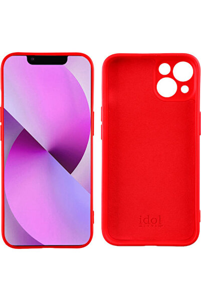 Other Idol 1991 Βελούδινη Πίσω Θήκη Σιλικόνης Κόκκινη (iPhone 13) Κωδικός: 83...