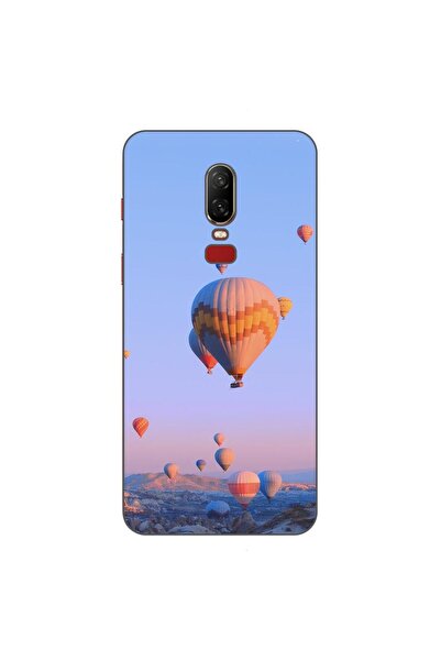 OEM Husa compatibila cu OnePlus 6 Silicon Gel Tpu Model Baloane cu Aer