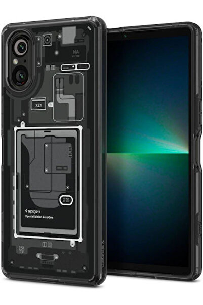 Spigen Υπερ-υβριδική Πλαστική Πίσω Θήκη 1.2mm με Λουράκι Zero One (Xperia 5 V...