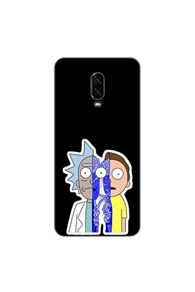 OEM Husa compatibila cu OnePlus 6T Silicon Gel Tpu Model Rick And Morty Conne...