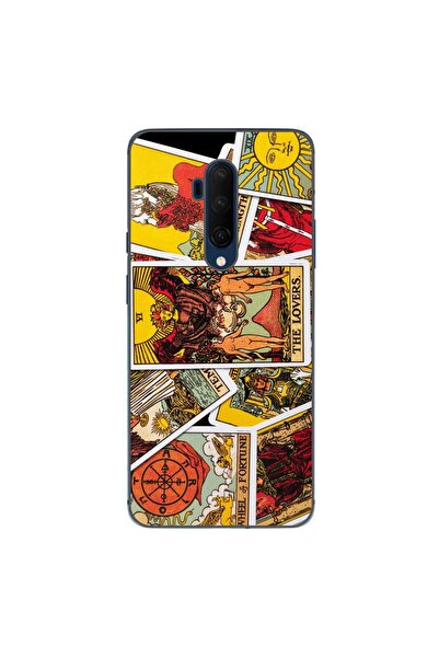 OEM Husa compatibila cu OnePlus 7T Pro Silicon Gel Tpu Model Carti Tarot
