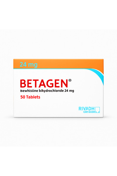 SPIMACO 50 قرص بيتاجين 24 ملغ | Betagen 24mg Tablet 50