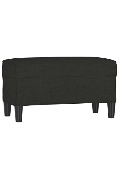 vidaxl Bancă, negru, 70x35x41 cm, textil