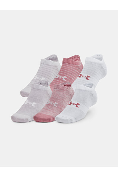 Under Armour Șosete UA Essential No Show 6 perechi - roz