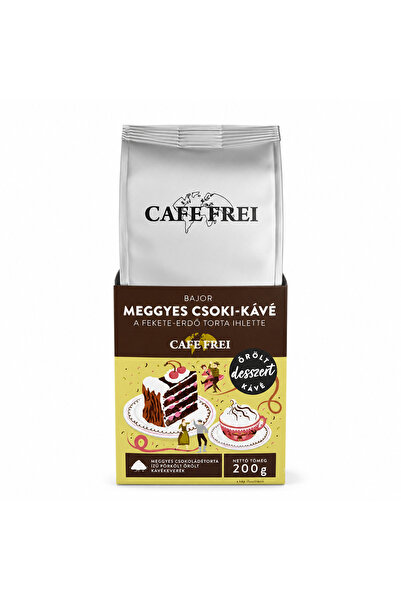 Cafe Frei – Cafea macinata cu aroma de ciocolata si visine (inspirata de tort...