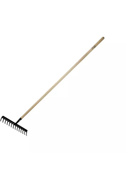 DEDRA EXIM 14-tine, reinforced, framed, wooden handle, 132cm