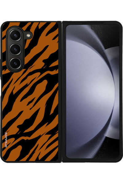 Other Σειρά Sonique Animal Print Samsung Galaxy Z Fold 5 Τίγρη 01 Θήκη Κινητο...