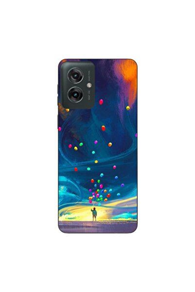 OEM Case compatible with Motorola Moto G55 Silicone Gel Tpu Universe Balloons...