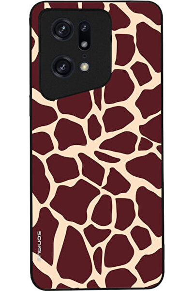 Other Θήκη Sonique Σειρά Animal Print για Oppo Find X5 Pro 5g Καμηλοπάρδαλη 03