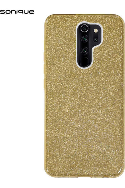 Other Σονίκ Λαμπερή Πίσω Θήκη Σιλικόνης Χρυσή (Redmi 9)