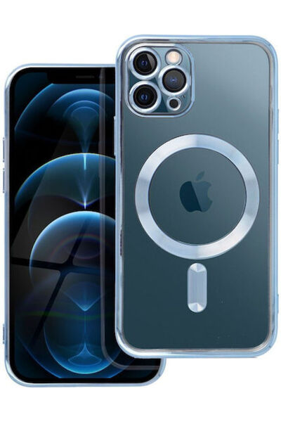 OEM Electro Mag Σιλικονούχα Πίσω Θήκη Μπλε για iPhone 11 Pro