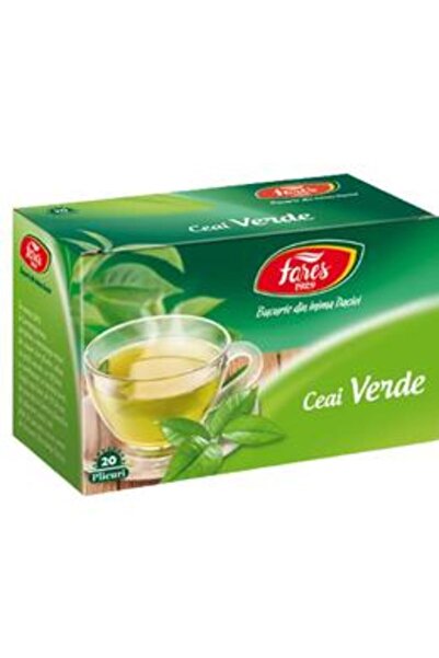 Fares Ceai Verde Fares, 20 plicuri
